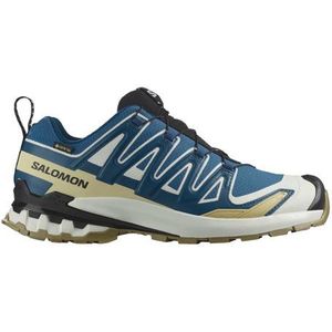 salomon xa pro 3d v9 gtx trailschoenen blauw beige heren