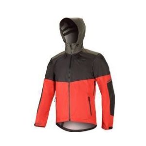 alpinestars tahoe wp jacket zwart  rood