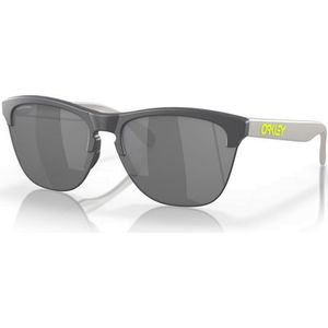 oakley frogskins lite mat dark grey  prizm black  ref  oo9374 5163