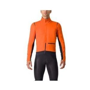 castelli alpha doppio ros oranje lange mouw jas