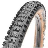 maxxis minion dhf 27 5  mtb tire tubeless ready dual exo protection wide trail  wt  beige sidewalls