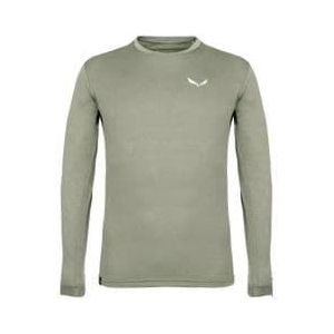 salewa puez melange grey long sleeve jersey