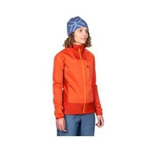 ayaq shandar orange women s windbreaker jacket