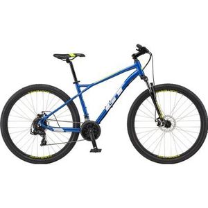 gt aggressor sport hardtail mtb shimano tourney 7s 27 5  team blauw