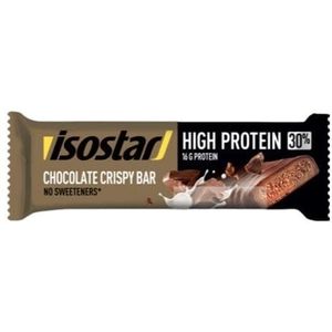 isostar high protein 30 choco crispy bars a l unite