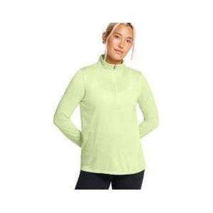 under armour tech green women s 1 2 zip top