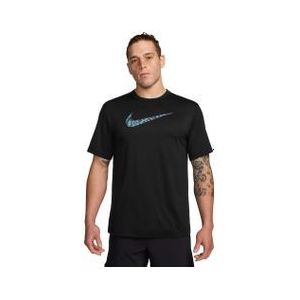 Nike - Dri-FIT UV Hyverse - Fitness Top - Zwart - Korte Mouwen