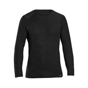 gripgrab merino polyfibre long sleeve winter under shirt black