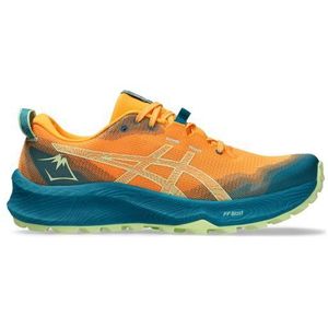 asics gel trabuco 12 orange bleu homme