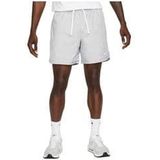 nike sportswear sport essentials shorts grey white