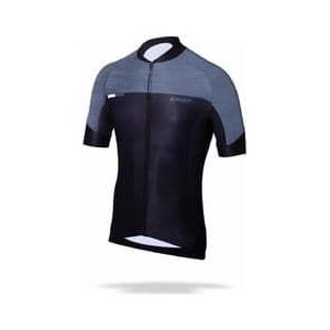 bbb roadtech zomer jersey zwart grijs