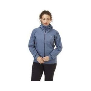 rab meridian women s blue waterproof jacket