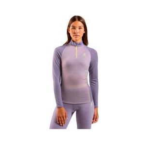 odlo 1 2 zip performance wool 150 violet