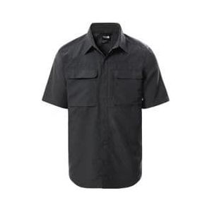 the north face sequoia short sleeve shirt grey