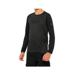 ridecamp kids 100  lange mouw trui zwart  houtskool grijs