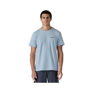 patagonia fitz roy icon blue unisex t shirt