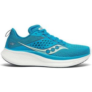 saucony ride 17 hardloopschoenen blauw wit dames