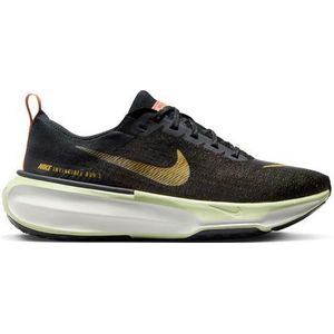 nike zoomx invincible run flyknit 3 zwart oranje heren hardloopschoenen