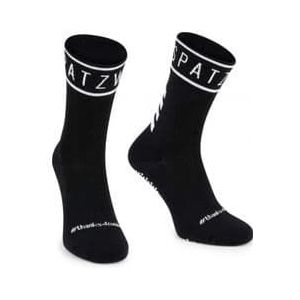 spatzwear sokz long cut socks black one size