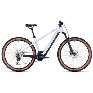 cube reaction hybrid pro 625 electric hardtail mtb shimano deore 11s 625 wh 29  flash white 2023