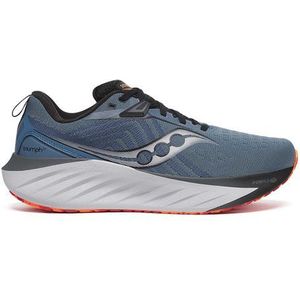 saucony triumph 22 hardloopschoenen blauw zwart heren