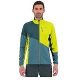 Karpos - Federa Full Zip Fleece - Blauw Geel - Thermische Fleece