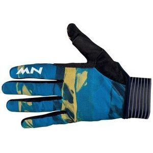 paar lange handschoenen northwave air lf blauw