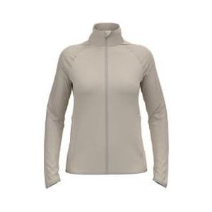 odlo zeroweight warm 2 0 hybride jas voor dames beige
