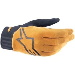 alpinestars a dura long handschoenen geel zwart