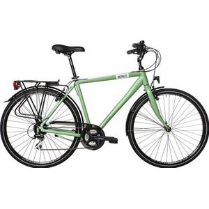 bicyklet george stadsfiets shimano acera tourney 8s 700 mm hout groen 2022