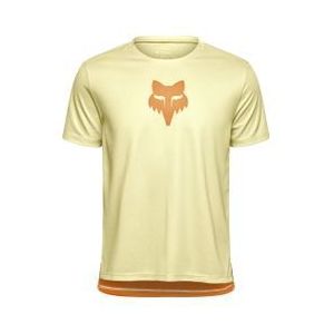 fox ranger fox head junior trui met korte mouwen geel