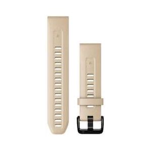 garmin quickfit 20 mm silicone polsband limestone beige