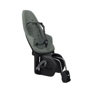 thule yepp 2 maxi frame mounted rear baby seat agave green