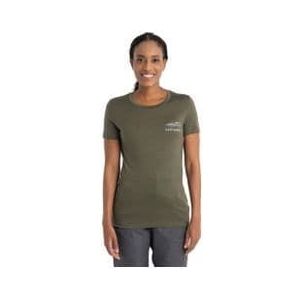 technisch dames t shirt icebreaker merinos 150 tech lite ii aotearoa green