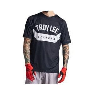 troy lee designs skyline aircore short sleeve jersey black