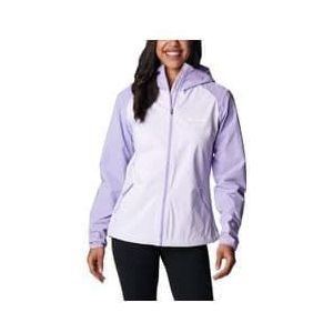 columbia heather canyon purple women s softshell jacket