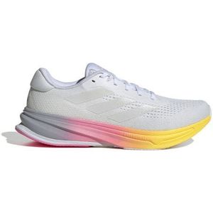 adidas supernova rise hardloopschoenen wit roze oranje heren