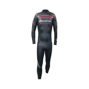 aquaman bionik neopreen wetsuit zwart rood