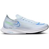 nike zoomx streakfly running shoes white green blue