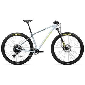 orbea alma m51 hardtail mtb sram nx eagle 12s 29  halo zilver shark grijs 2023