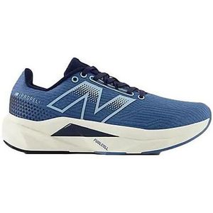 new balance fuelcell propel v5 blauw wit dames hardloopschoenen