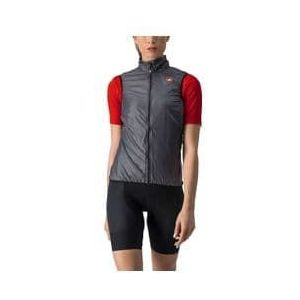 castelli aria women s sleeveless windbreaker jacket grey