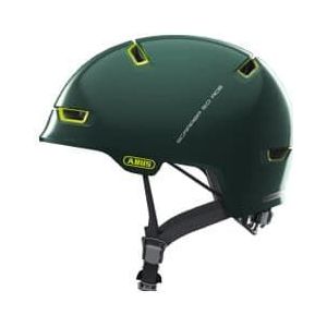 abus scraper 3 0 ace ivy  green urban helm