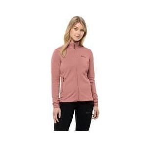 jack wolfskin kolbenberg fz women s fleece jacket pink