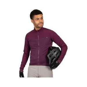 endura gv500 long sleeve jersey paars