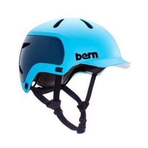 bern watts 2 0 matte ocean blue helm
