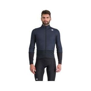 sportful total comfort long sleeve jacket blauw m