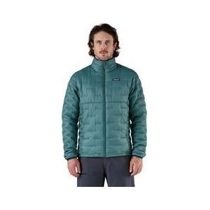 heren blauwe patagonia micro puff jacket
