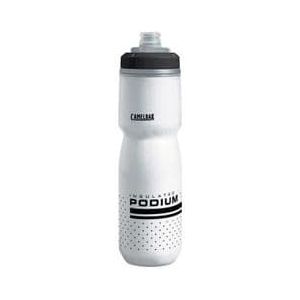 camelbak podium chill 0 71 l white black insulated bottle