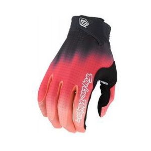 troy lee designs air jet fuel carbon roze  zwarte handschoenen